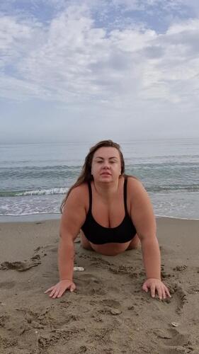 Morning Exercise At Sea Video Clips Curvy Bbw Curvage