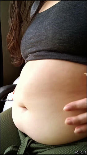 Nicole Has Grown Herself A Big Round Belly Video Clips Curvy Bbw