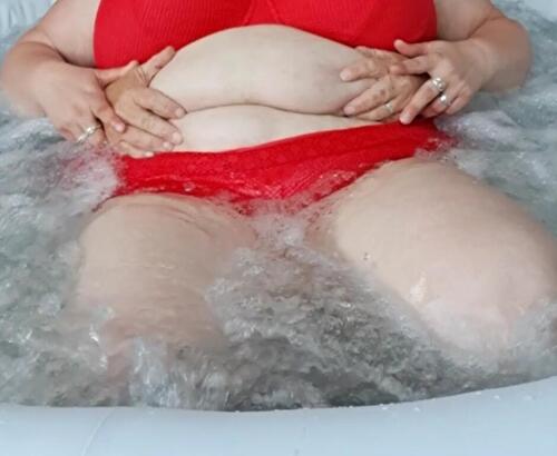 Bubblebath Belly Play Spank Video Clips Curvy BBW Curvage