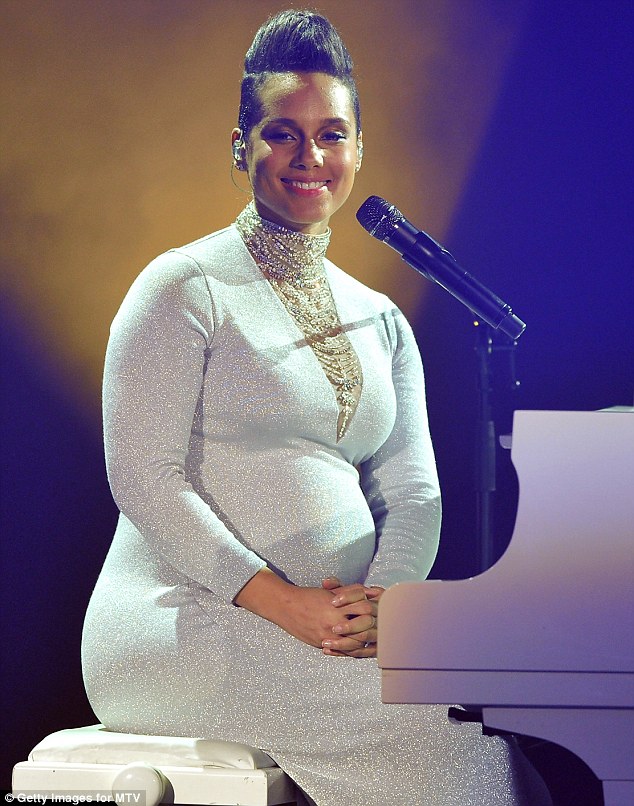 alicia keys weight gain 2017