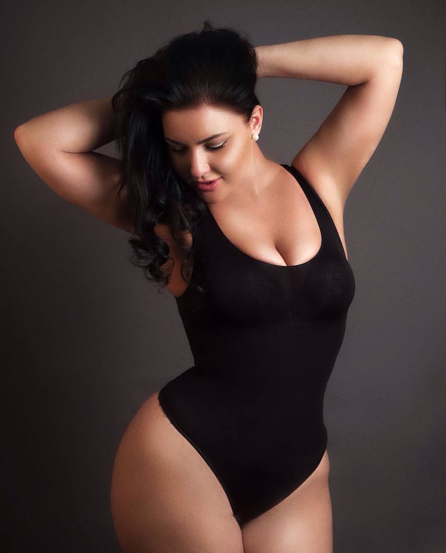 Although she lost quite a bit, still very curvy and beautiful 