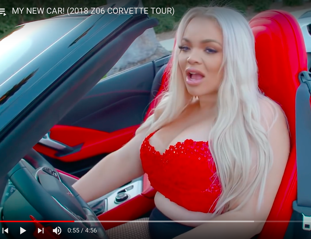 part 1 of screenshots of corvette tour video.
