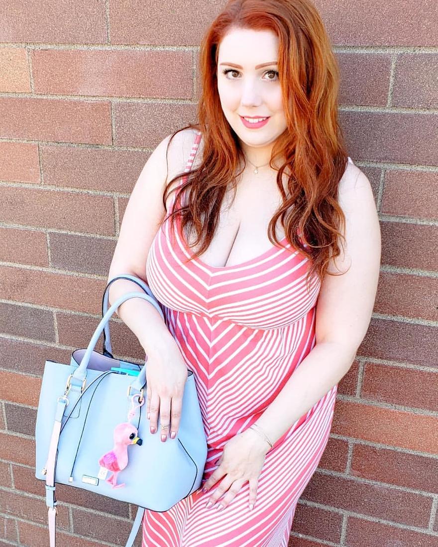 Cherish A Cute Curvy Ginger Plus Size Models Curvage