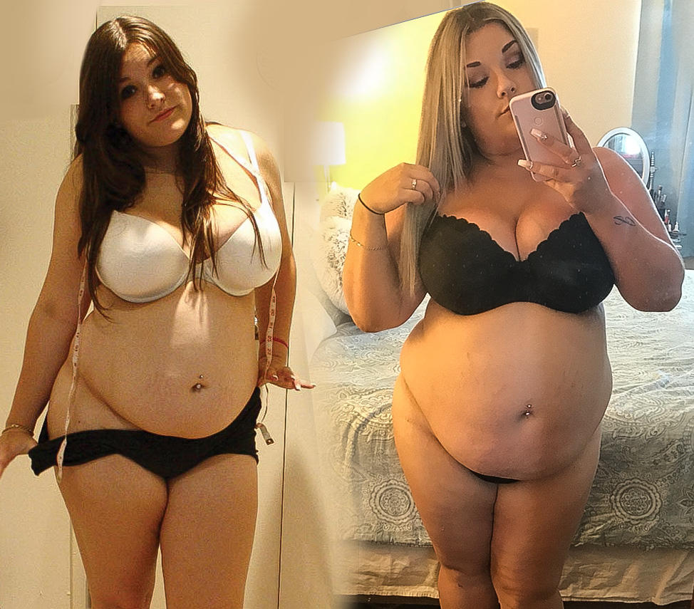 I had to make some before & after comparisons of this fantastic gain! 