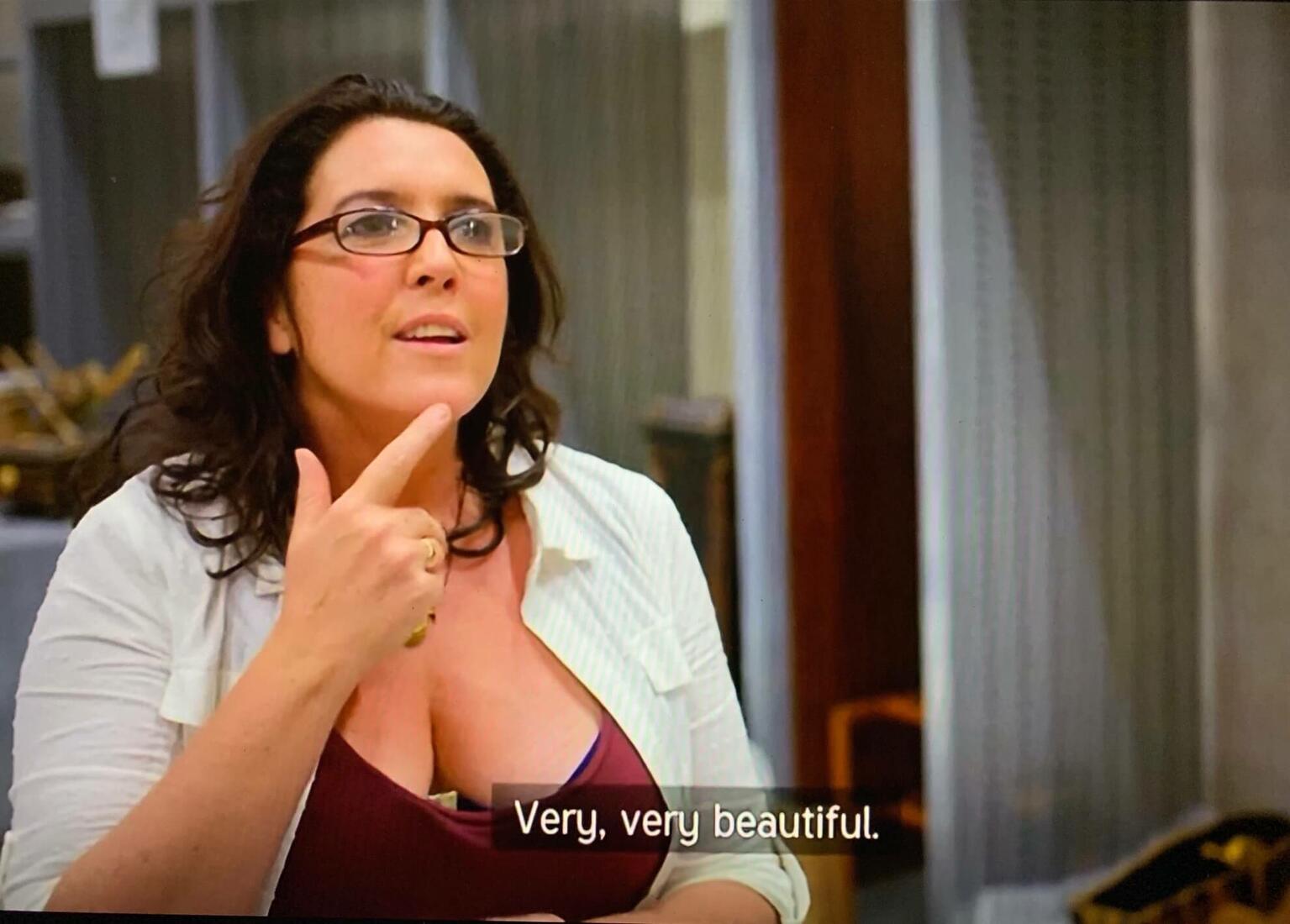 Bettany hughes breasts