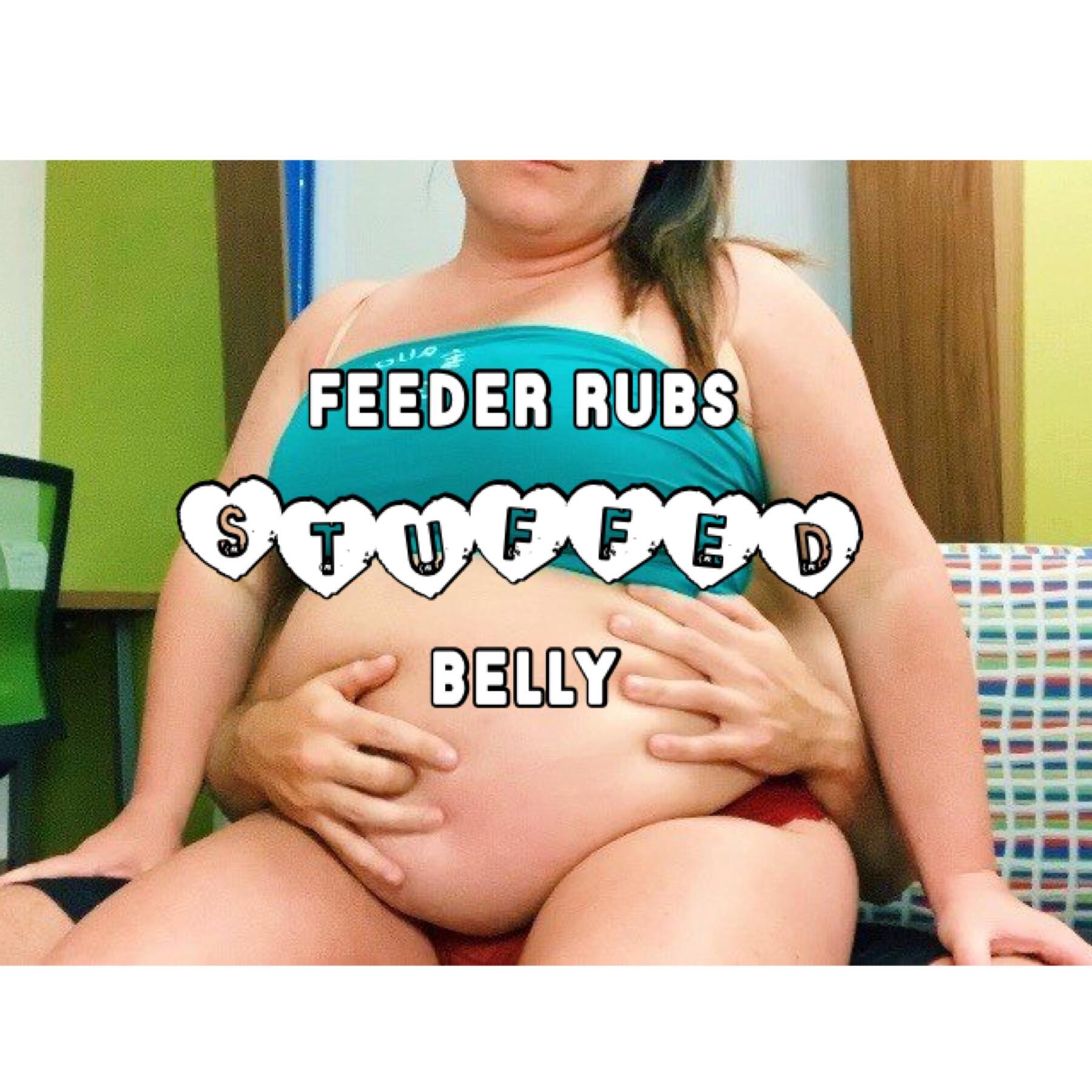 Feeder Rubs Stuffed Belly - Video Clips - Weight Gain - feeder/feedee -  Curvage