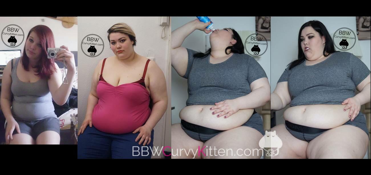 Фиди до и после набора веса девочки