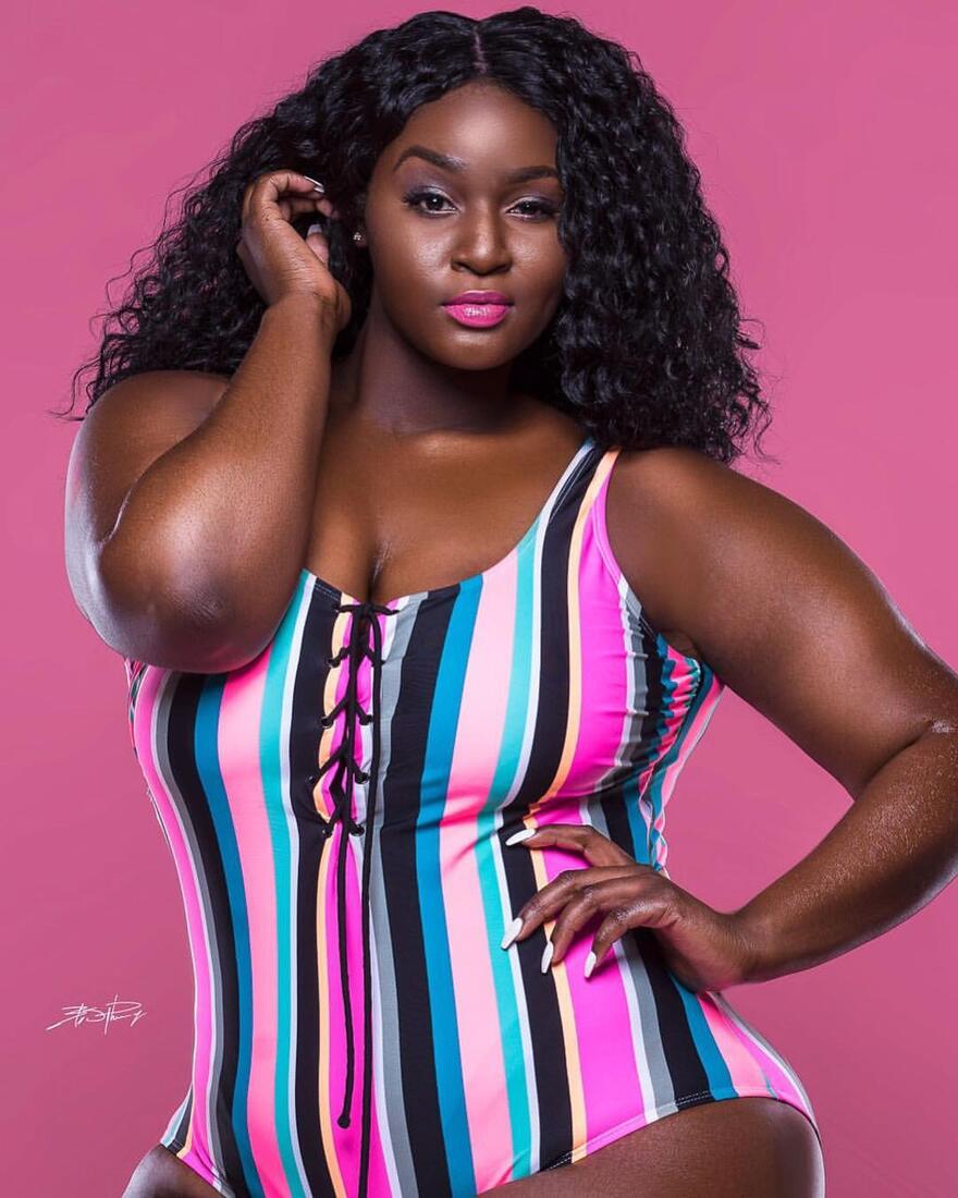 Alexus Rackley A Dark Beauty Plus Size Models Curvage