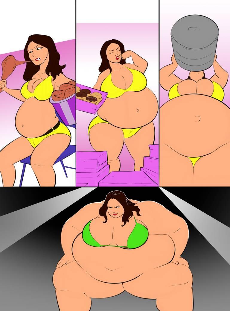 How imagine your weight gain progress.