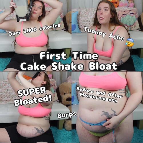 First Time Cake Shake Bloat