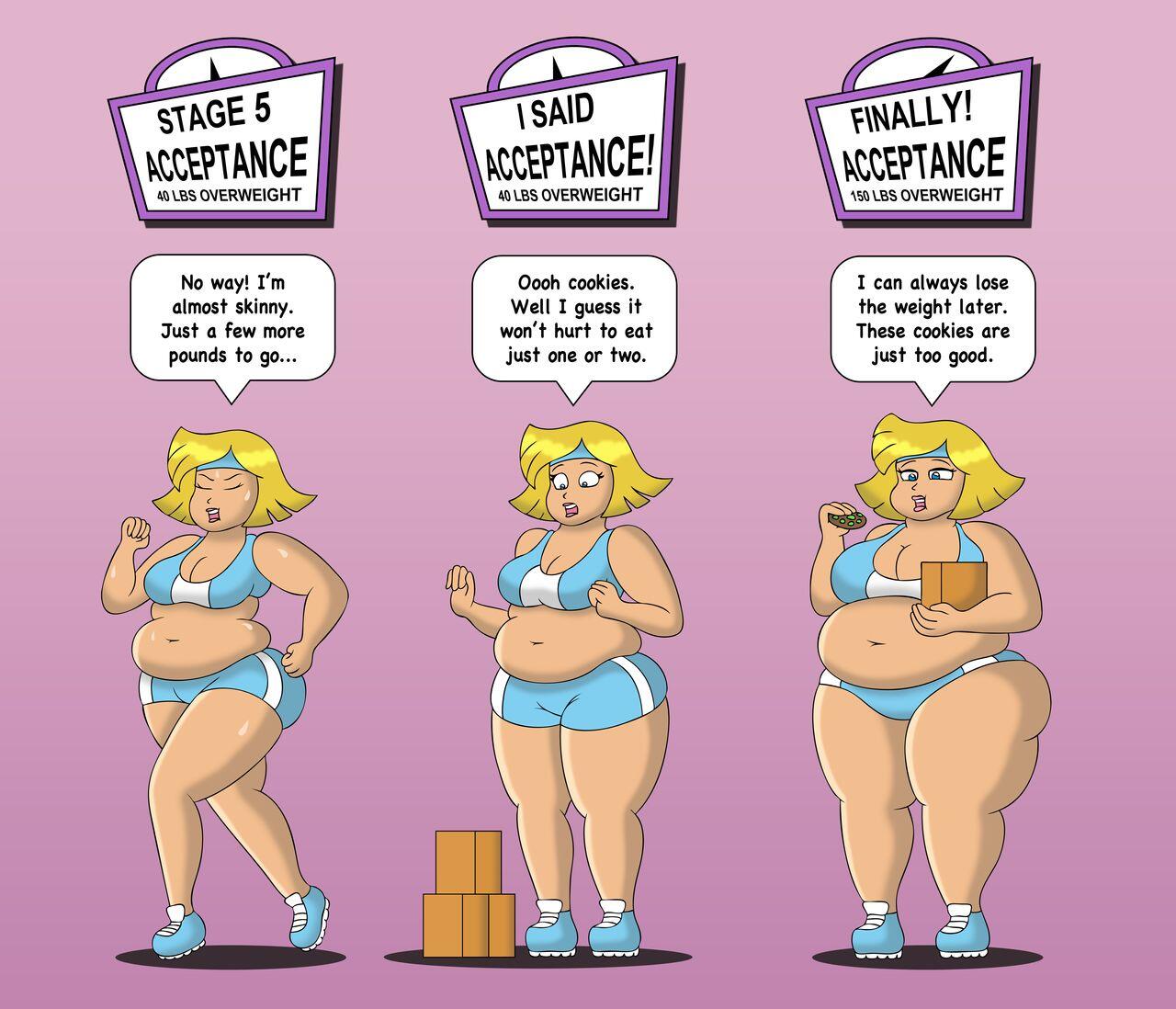 Out of all the kinks in the world mine happens to be female weight gain.