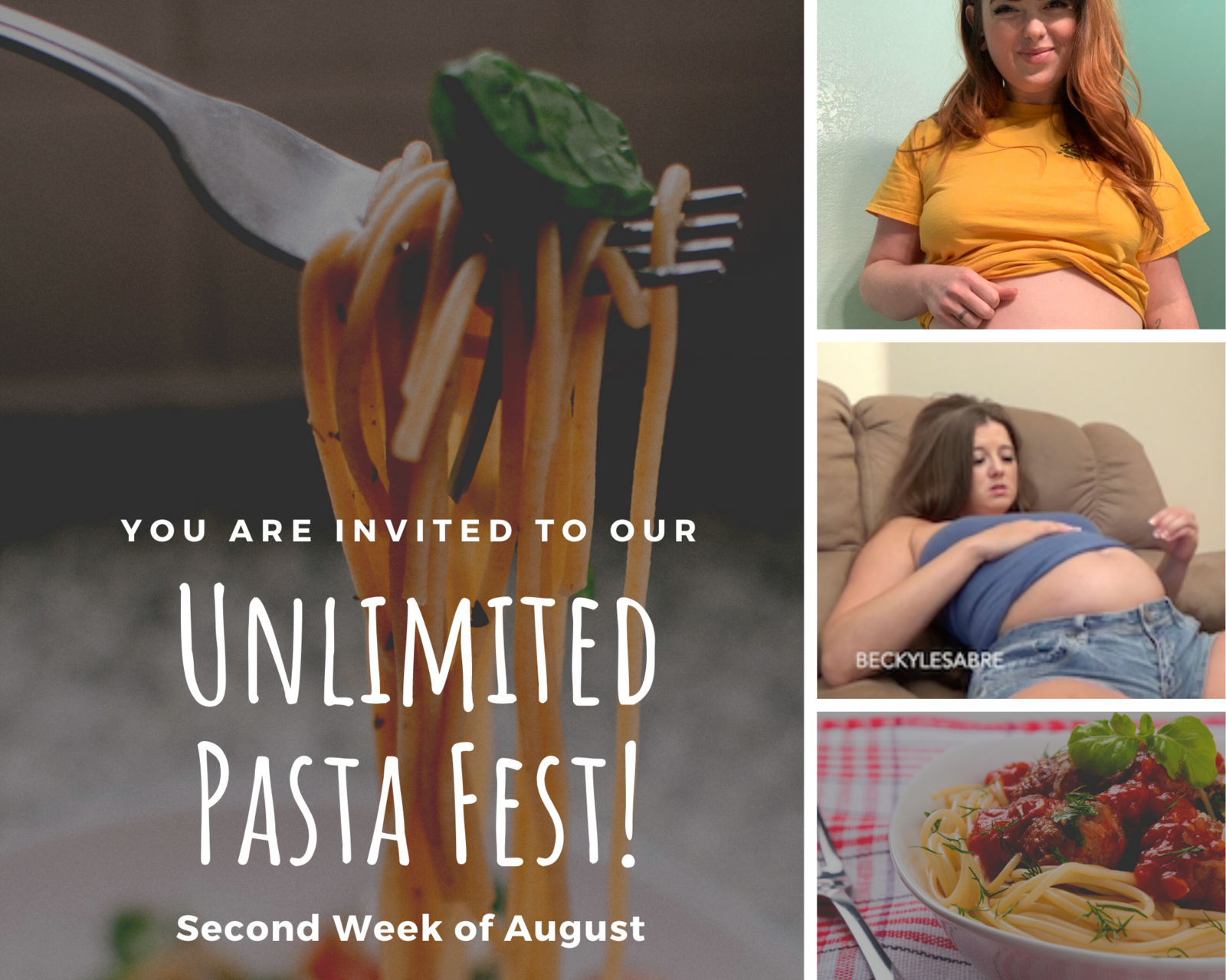 Unlimited Pasta Virtual Eating Challenge