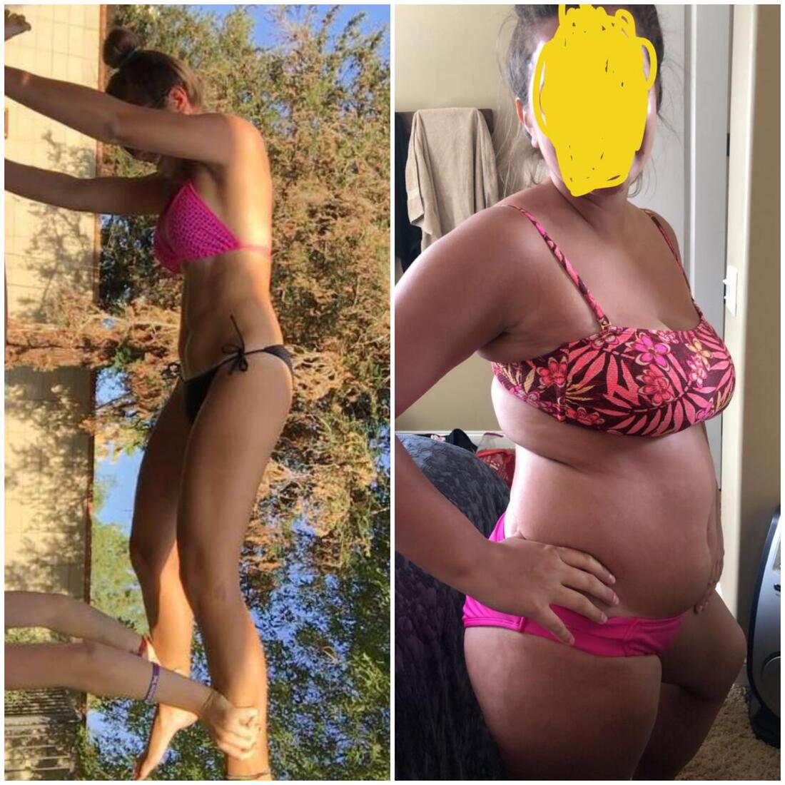 My Girlfriend Before And After Weight Gain