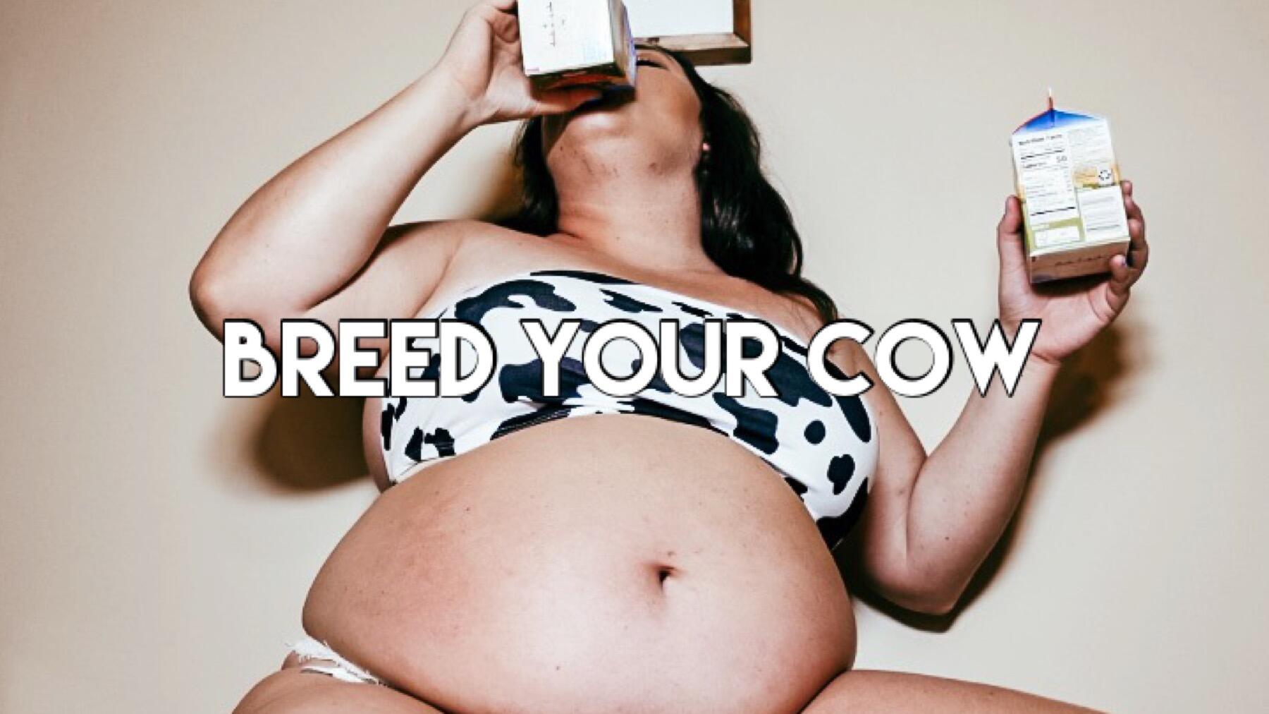 Breed Your Cow Cream Chug - Video Clips - Weight Gain - feeder/feedee