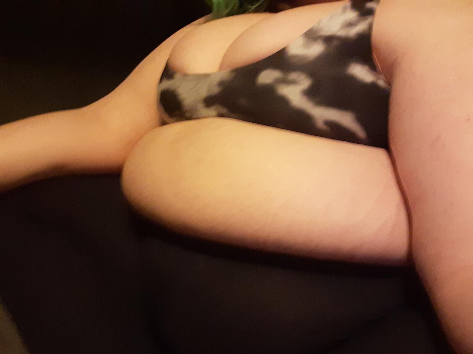 Yoga Ball Belly BBW