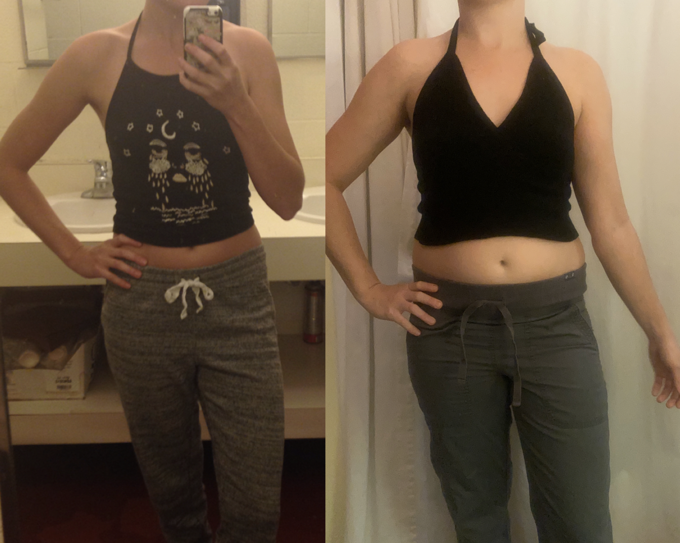 College Weight Gain Before And After