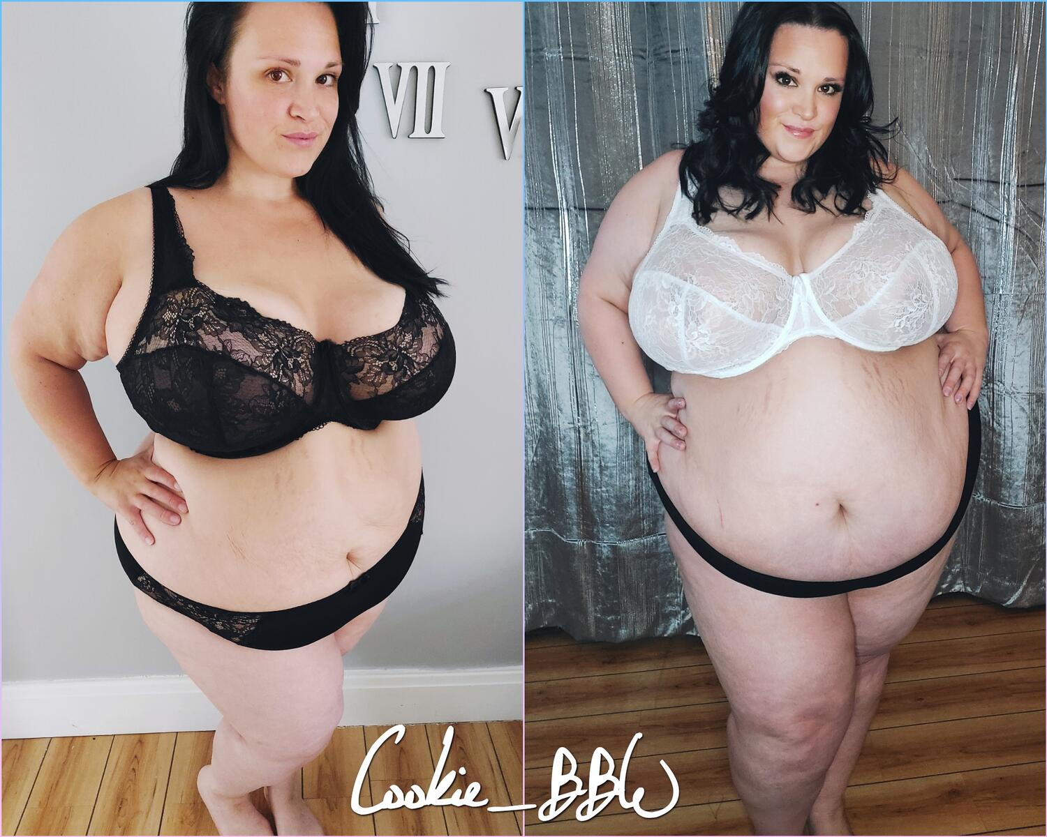 beforeafter, before & after, beforeandafter, gaining bbw, cookiebbw, co...