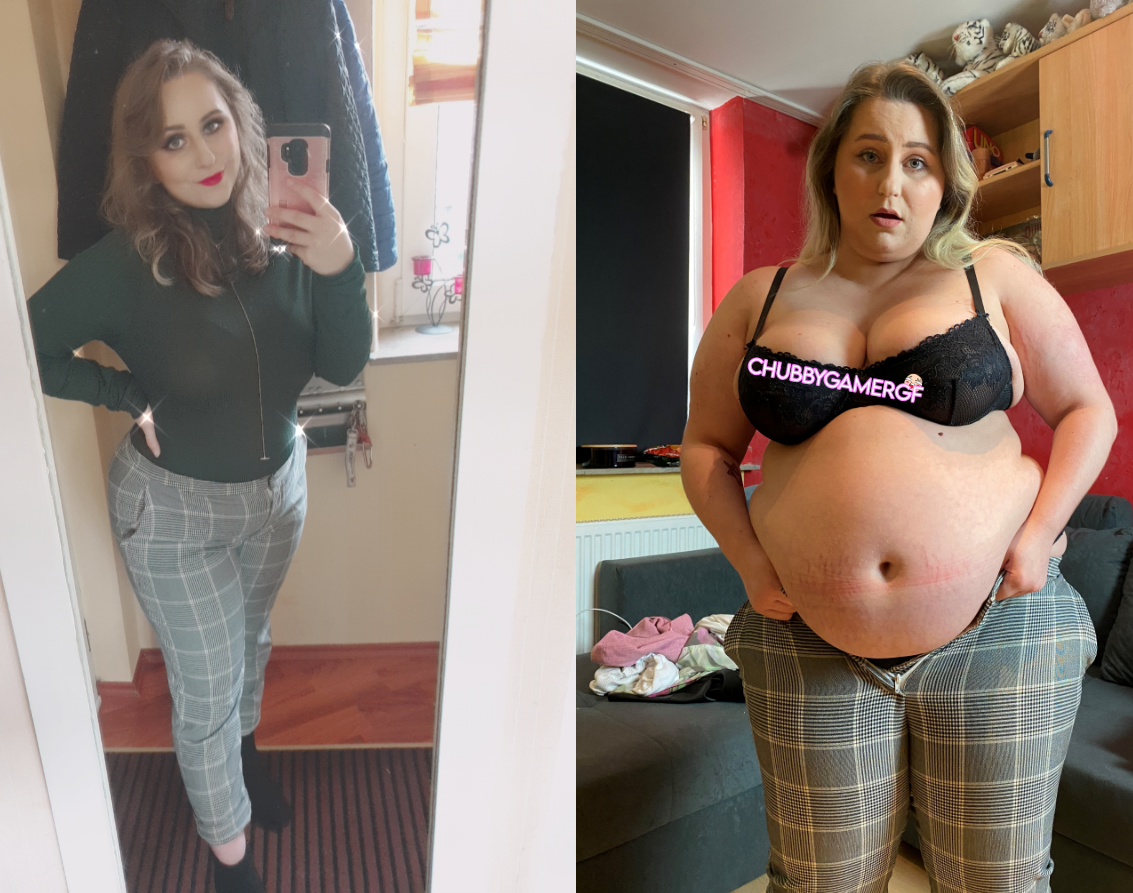 ChubbyGamerGF - Before  After - Curvage