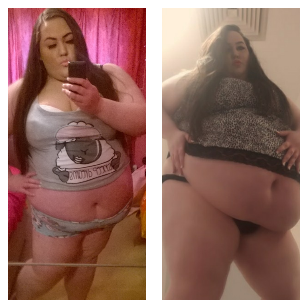 HUGE! - Women Weight Gain Before & After - Curvage