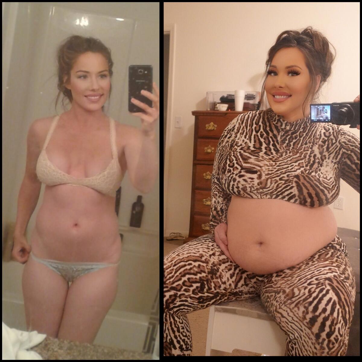 PhotoCollage_1652443296701.jpg - Women Weight Gain Before & After - Curvage