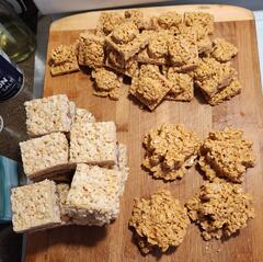 Homemade rice crispies