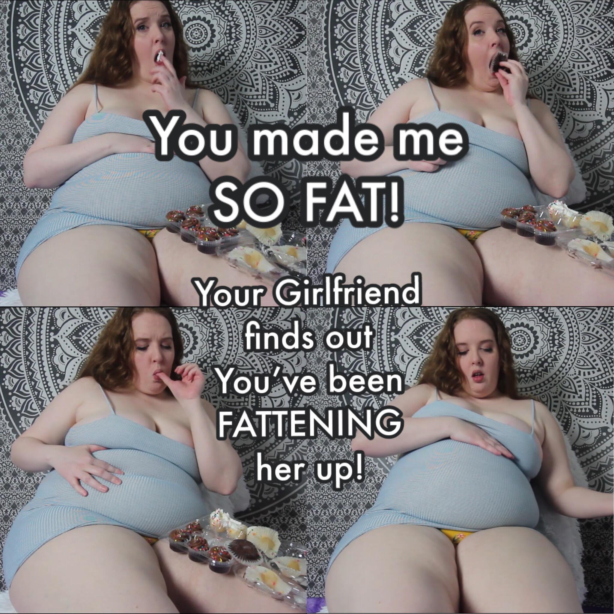 You made Me so FAT! (secret gain role play) - Video Clips - Weight Gain -  feeder/feedee - Curvage
