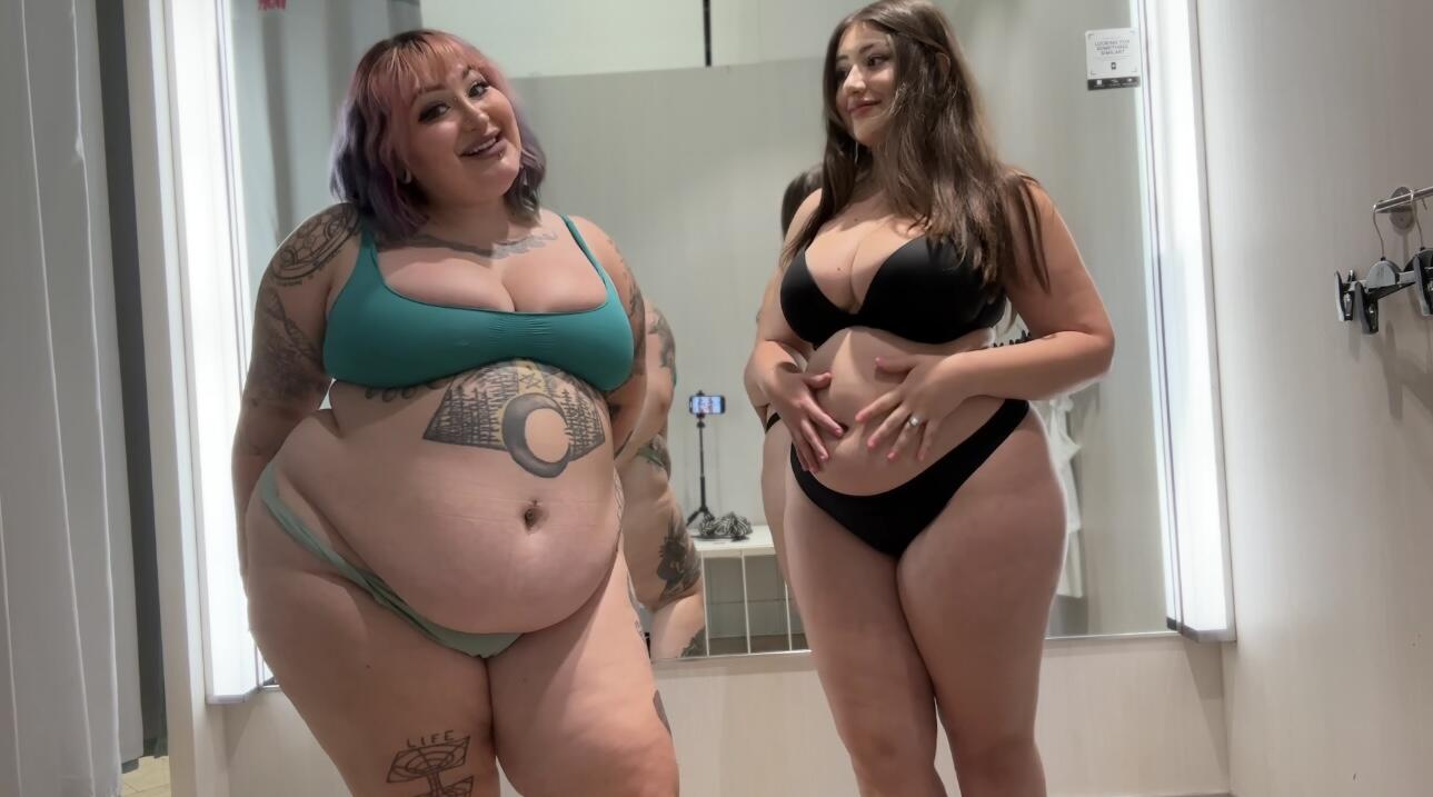 FLASH SALE: Fitting Room Fun w. Candii Kayn & Reiina - Video Clips - Curvy  BBW - Curvage