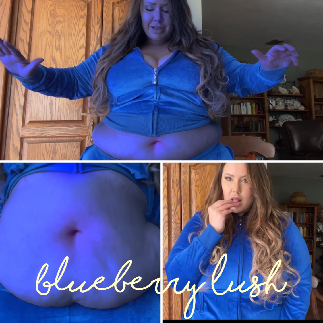 Blueberry Lush! - Video Clips - Weight Gain - feeder/feedee - Curvage