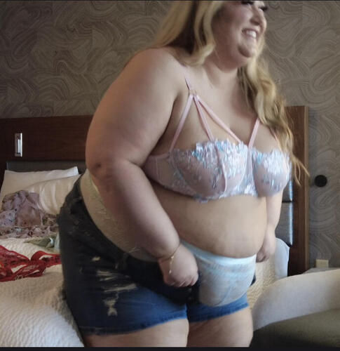 BBWBELLA Struggling sexy Out of Breathe clothes don’t fit try on 2 w/ before pics