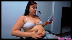 Bloated Nicole has one more round of fast food!