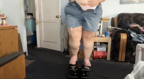 Jiggly Legs on a Stepper + 5 Months on Curvage!!