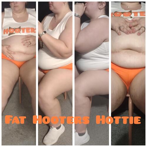 Fat Hooters Hottie