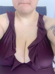 Bikini top barely holding me in